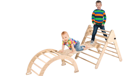 Montessori Klettergerüst-Set: Ein Spielgerät für Kreativität und Entwicklung