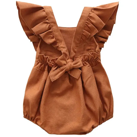 Vintage Leinen Baumwolle Kinderkleidung