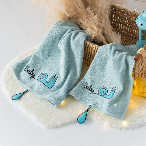 Milk&Moo Sangaloz Kinder Handtuch 2er Set