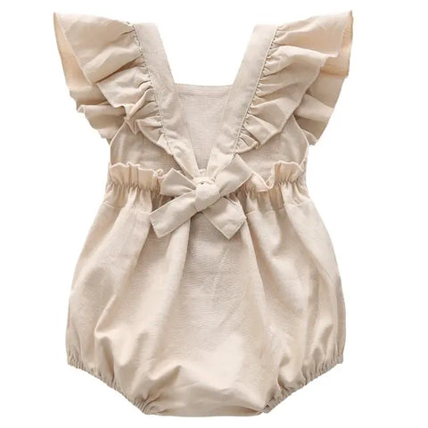 Vintage Leinen Baumwolle Kinderkleidung