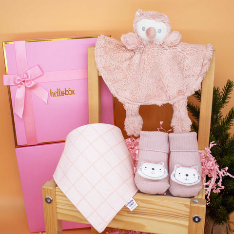 Baby Gift for Birth Girl - Comforter, Anti-Slip
