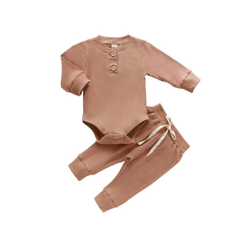 Herbstkleidung für Babys aus Baumwolle