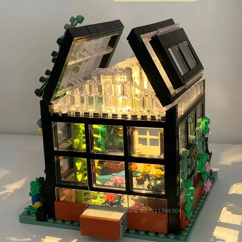 LED-Glashaus-Café Spielhaus für Kinder