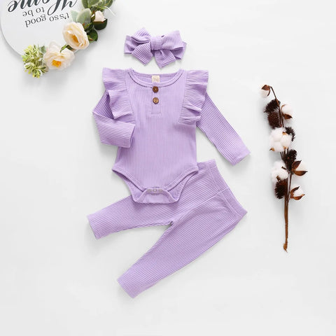 Herbstkleidung für Babys aus Baumwolle