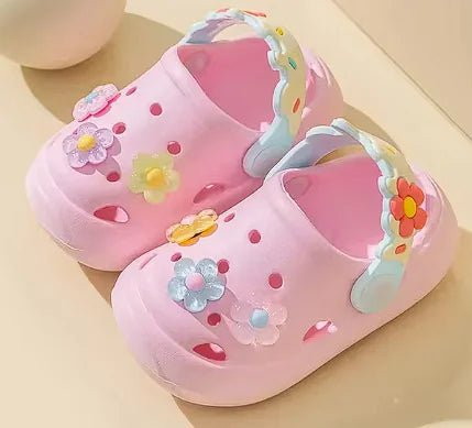 Sommer Kinder Blumen Hausschuhe und Sandalen