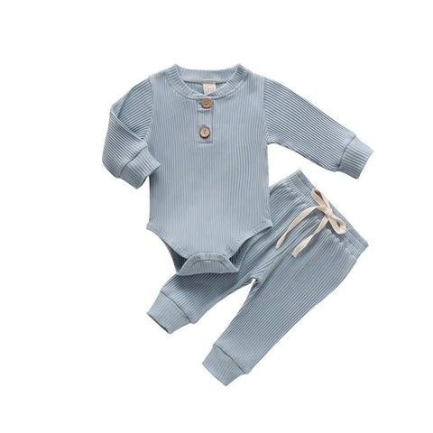 Herbstkleidung für Babys aus Baumwolle