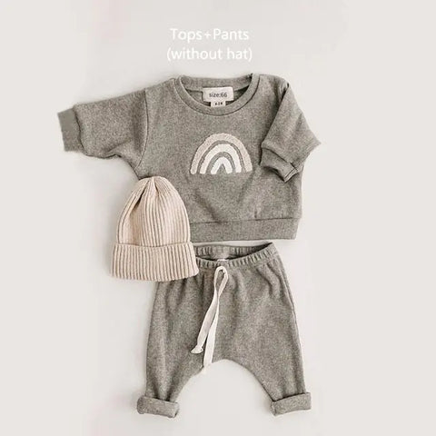 Frühling Herbst Baby Kleidung Set