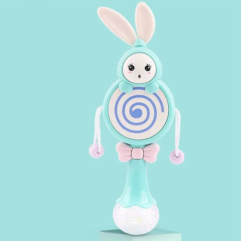 Blinkende Baby-Rassel mit Musik