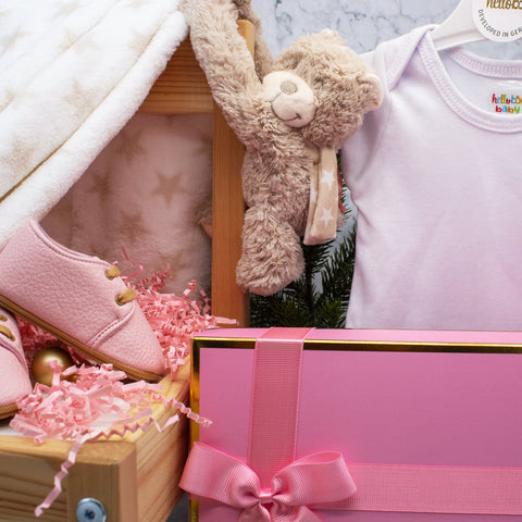 Hello box Baby gift set for birth for girls, newborns