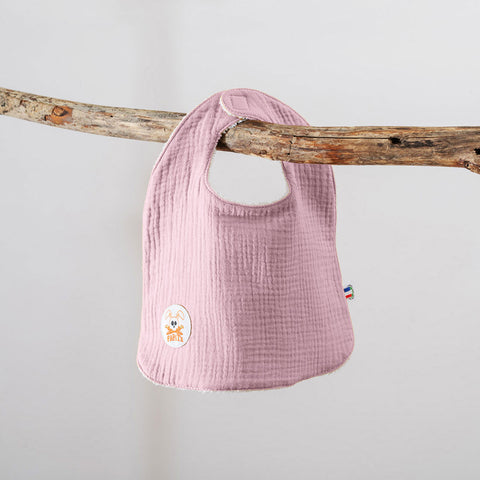 Papate - Lätzchen aus Bio-Baumwolle - Pink