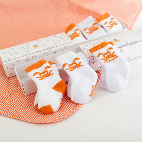 Papate - Neugeborenensocken aus Bio-Baumwolle Premium