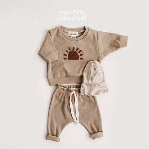 Frühling Herbst Baby Kleidung Set