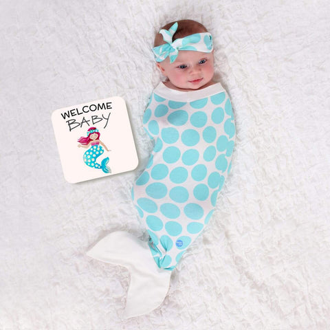 Baby Joe - Welcome Baby Sleeping Bag - Mermaid Baby