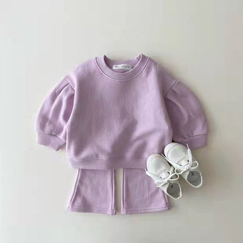 Baby Traningsanzug mit Kurzhose Baumwolle