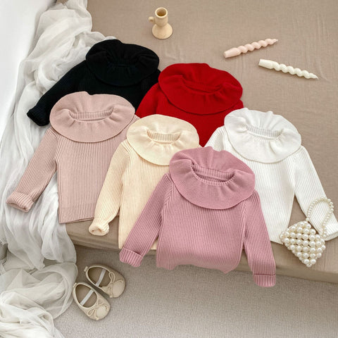 Baby Mädchen Kleid-Pullover