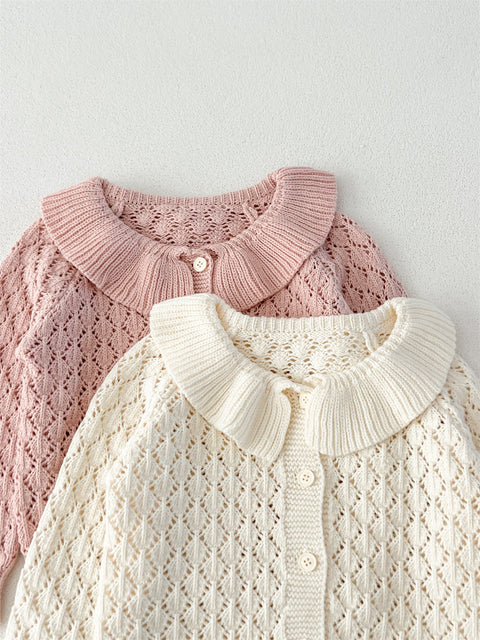 Neue Herbst Sweater für Baby Kinder mit Knöpfchen