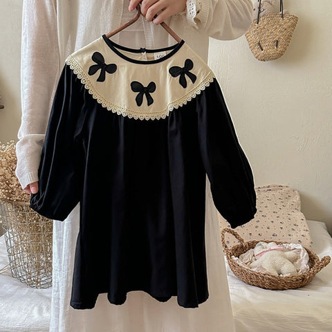 Herbst Frühling Happygirls Kleinkinder Kleid für Mädchens