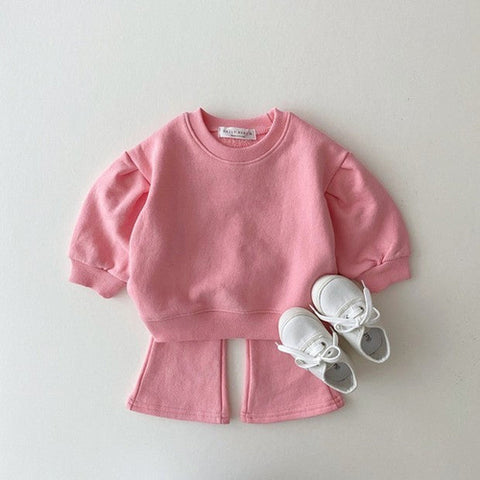 Baby Traningsanzug mit Kurzhose Baumwolle