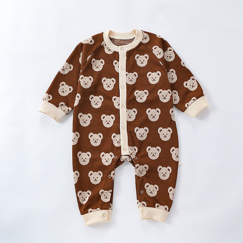 Teddy Bär Pyjama für Kleinkinder Baumwolle