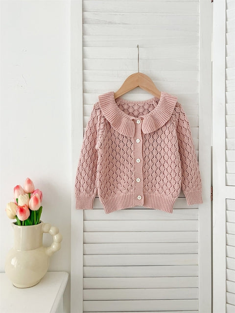 Neue Herbst Sweater für Baby Kinder mit Knöpfchen