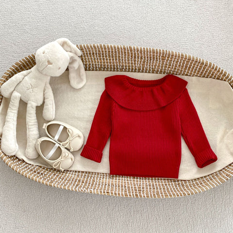 Baby Mädchen Kleid-Pullover