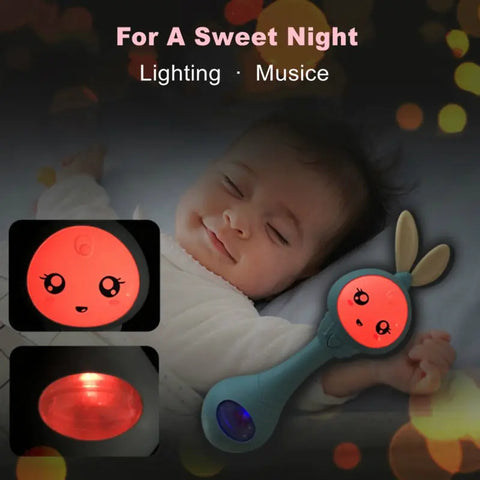 Blinkende Baby-Rassel mit Musik