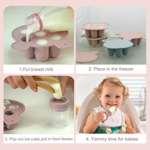 Baby Ice Cream Silikonform Eiscreme Halter