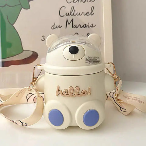 Bären-Wasserflasche für Kleinkinder 450 ml