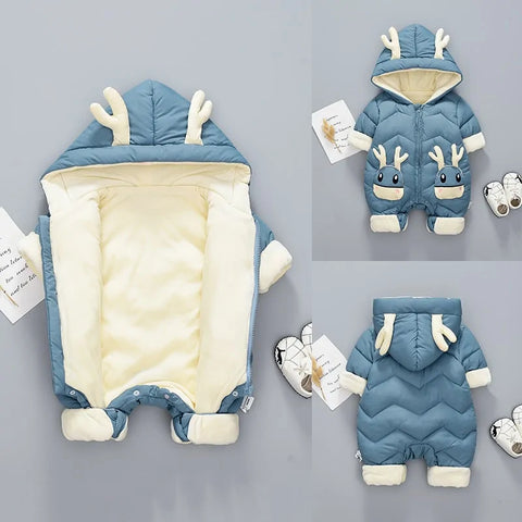 Baby-Winter-Schneeanzug
