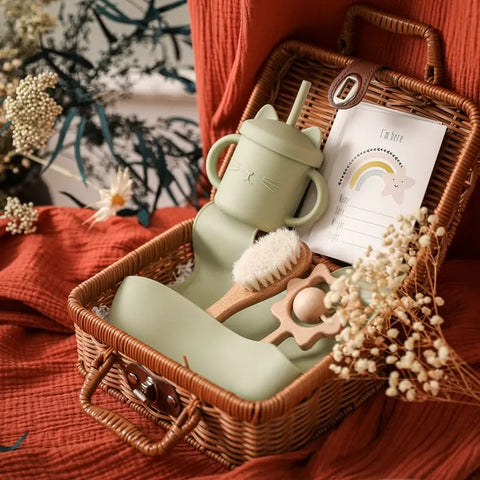 Baby-Fütterungsgeschirr-Box-Set Geschenk Box