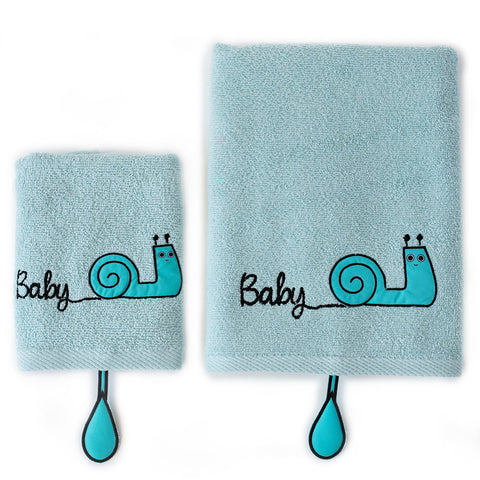 Milk&Moo Sangaloz Kinder Handtuch 2er Set