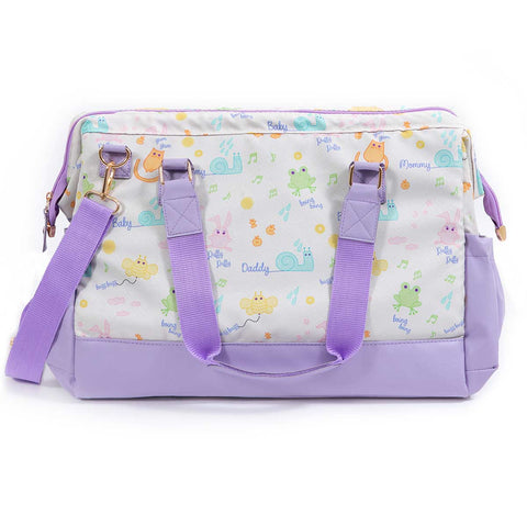 Milk&amp;Moo Friends Diaper Bag Purple