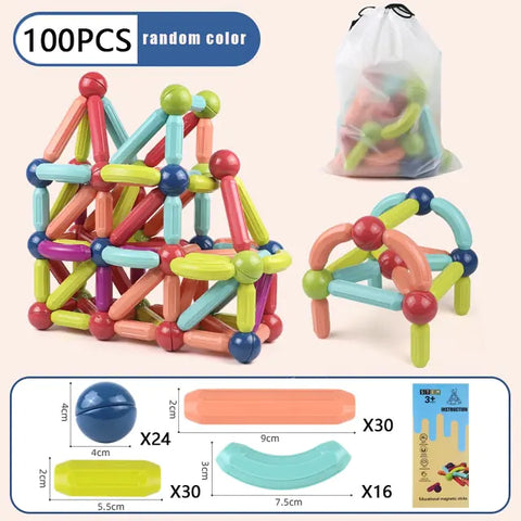 Magnetischer Baustein - Spielzeug für Kinder