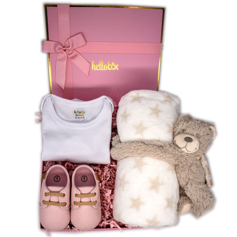 Hello box Baby gift set for birth for girls, newborns