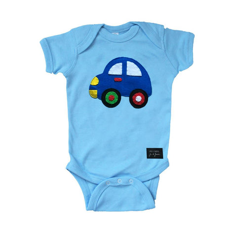 Mi Cielo - JUAN DE LASCURAIN - Hellblauer Baby-Strampler