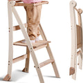 Holz Lernleiter Montessori: Hocker für Kinder-0