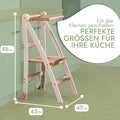 Holz Lernleiter Montessori: Hocker für Kinder-1