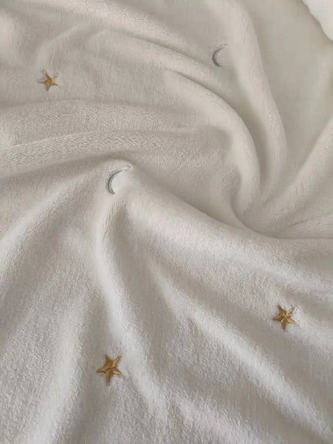 Weiche Flanell-Babydecke für Neugeborene