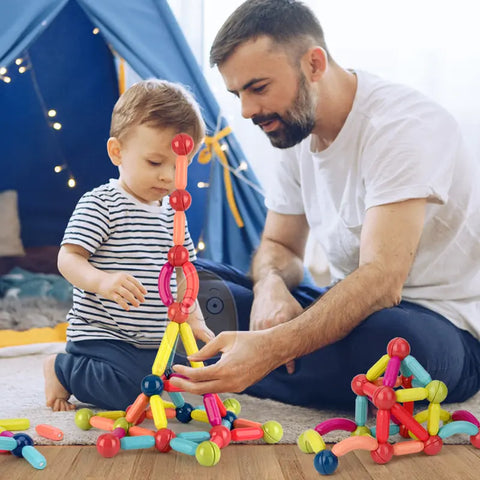 Magnetischer Baustein - Spielzeug für Kinder