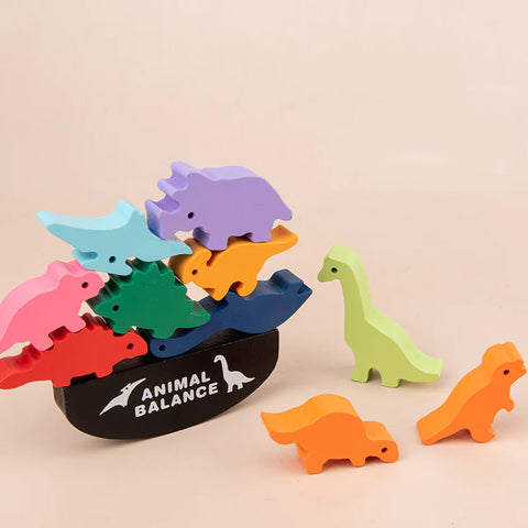 Animal Balance-Tierisches Bausteinspiel
