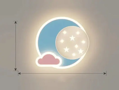 Kids' Dreamy Cartoon-Lampe