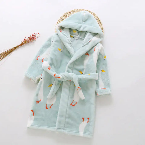 Flanellbademäntel für Babys - Kinder