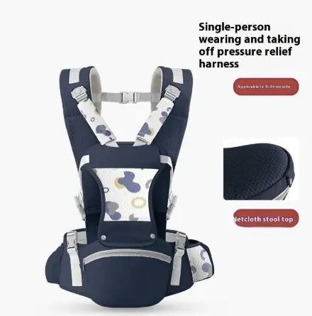 Babytrage mit Fronthalterung