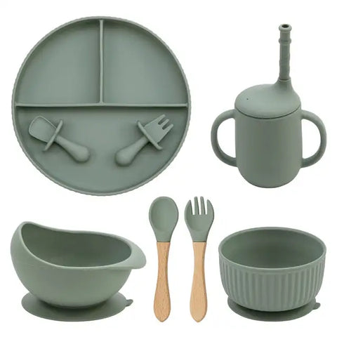 Baby Silikon Teller Set