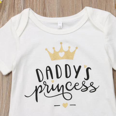 Papas Prinzessinnen-Strampler