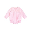 Pink Stripes Baby Girl Rompers-0