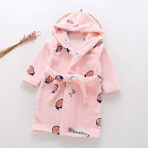 Flanellbademäntel für Babys - Kinder