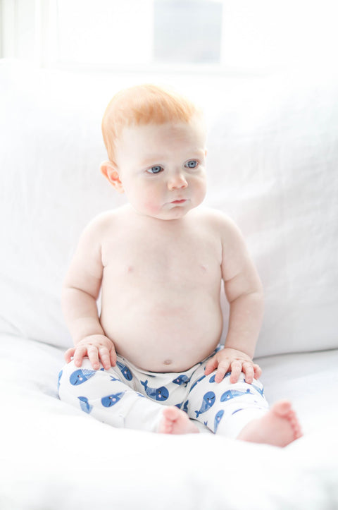 Boo Boo Haremshose Baby Hose - Blauwal