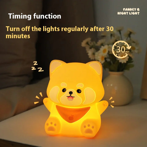 LED-Nachttischlampe für Kinderzimmer - Panda