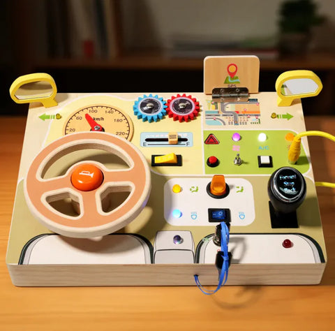 Nordic Baby-Holz Lenkrad Spielzeug